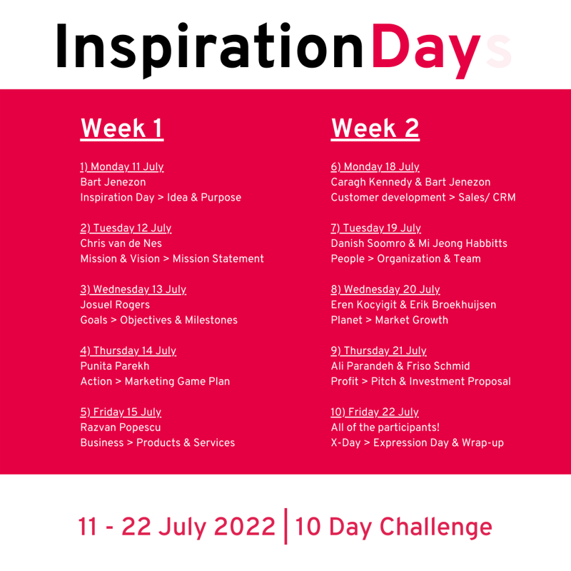 Inspiration Day & Challenge
